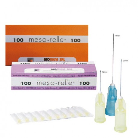 Βελόνες Μεσοθεραπείας meso-relle® Biotekne-0